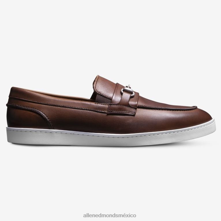 zapatilla sin cordones randolph bit BB60H8 cuero caoba hombresAllen Edmonds