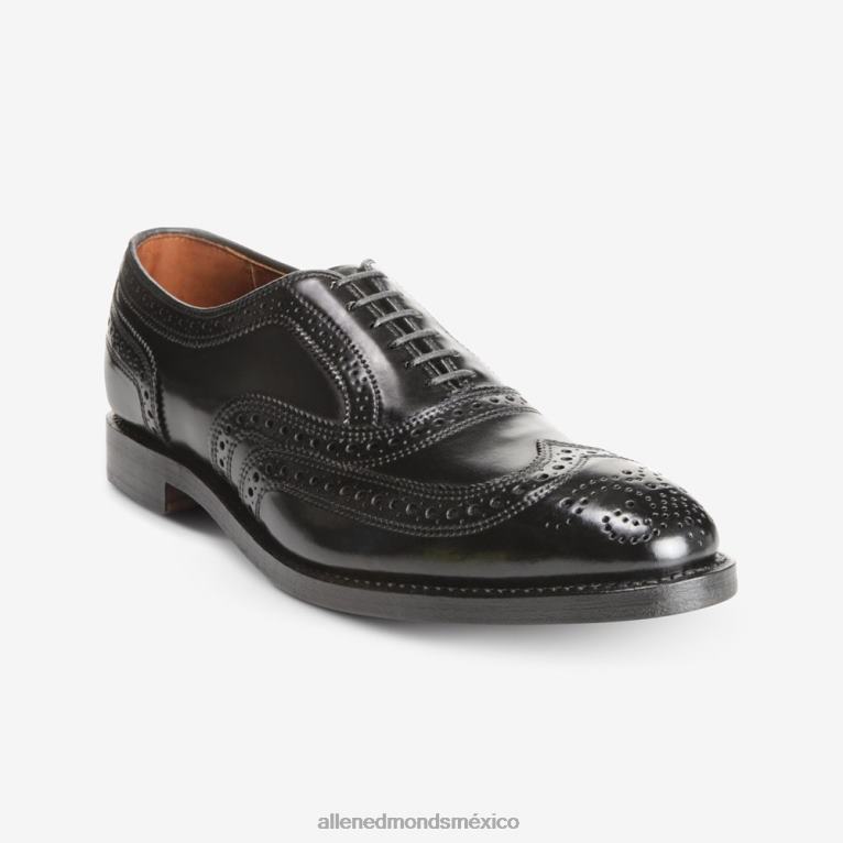 zapato de vestir cordobés con punta de ala cambridge shell BB60H324 cordobés negro hombresAllen Edmonds