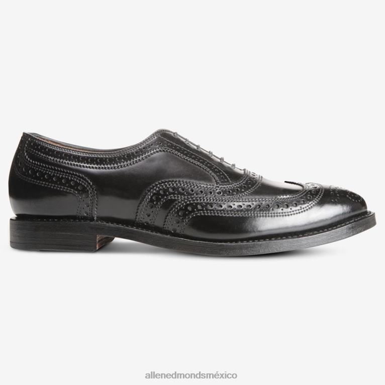 zapato de vestir cordobés con punta de ala cambridge shell BB60H324 cordobés negro hombresAllen Edmonds