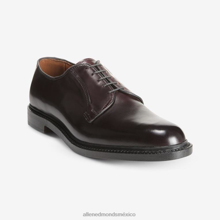 zapato de vestir leeds shell cordovan derby BB60H402 cordobés burdeos hombresAllen Edmonds - Haga un click en la imagen para cerrar