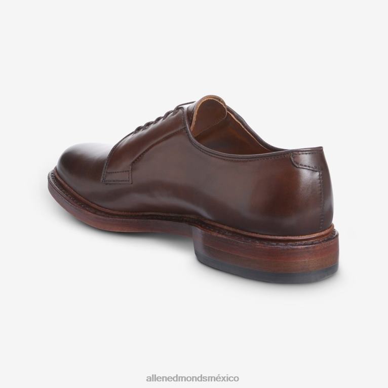 zapato de vestir blucher de punta plana leeds dress BB60H73 cigarro hombresAllen Edmonds