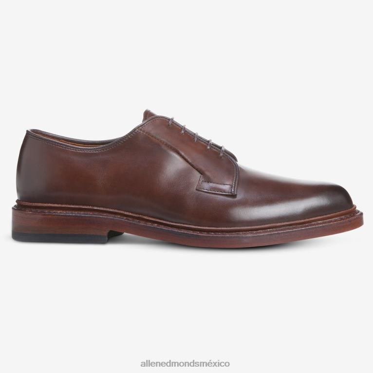 zapato de vestir blucher de punta plana leeds dress BB60H73 cigarro hombresAllen Edmonds