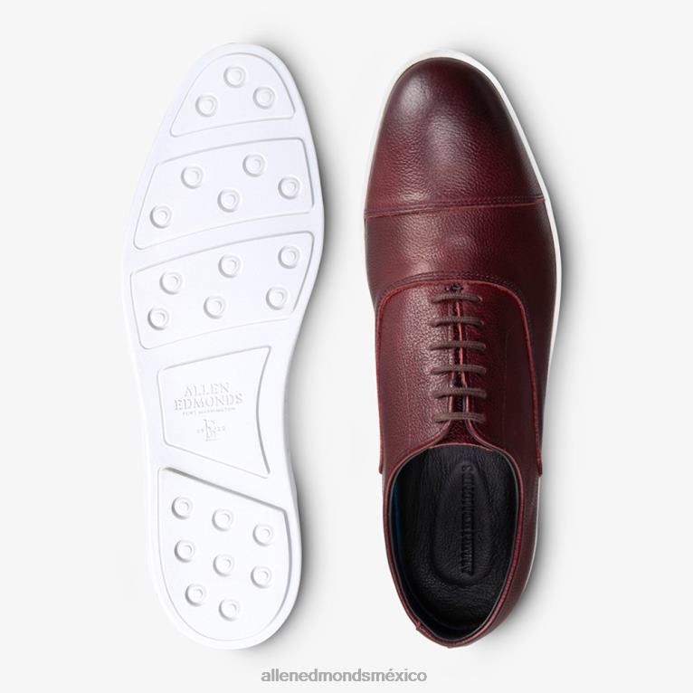 tenis de vestir oxford de park avenue BB60H252 grano burdeos hombresAllen Edmonds