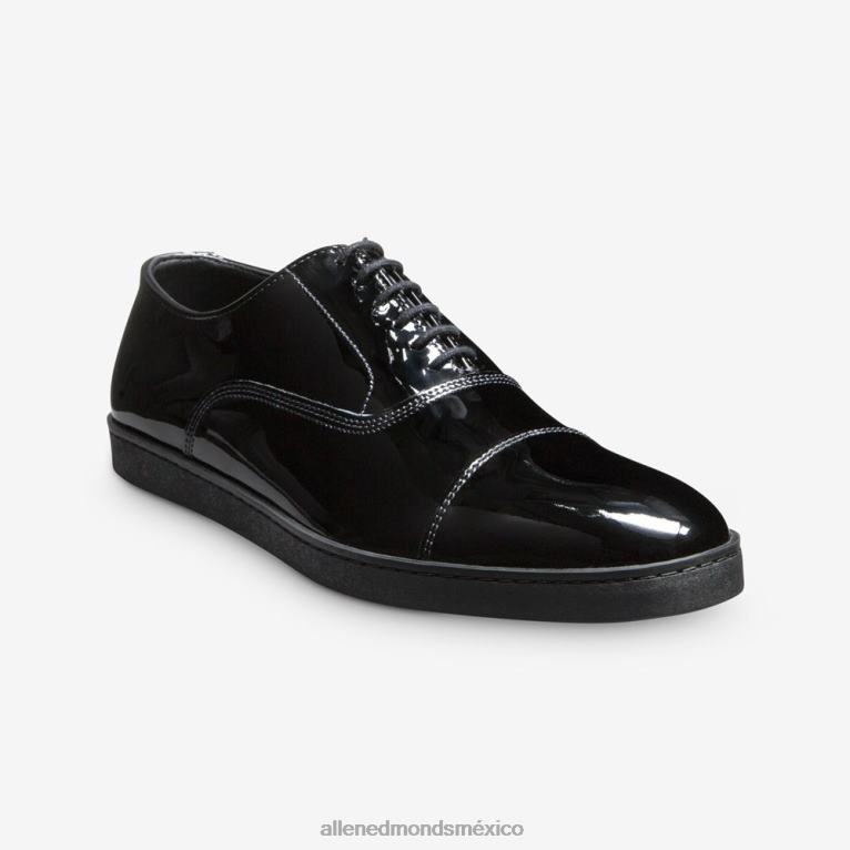 tenis de vestir oxford de park avenue BB60H26 charol negro hombresAllen Edmonds