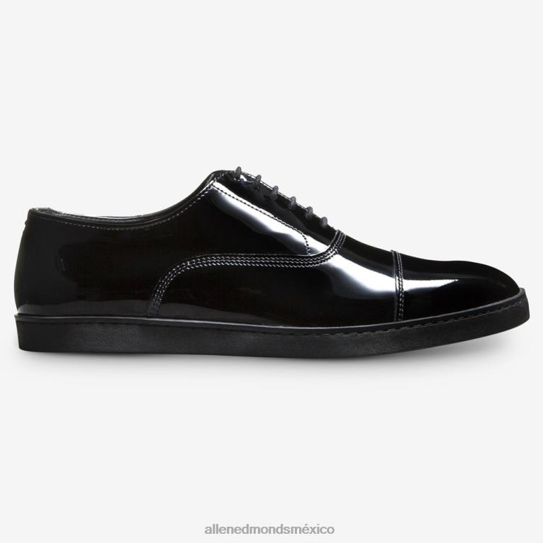 tenis de vestir oxford de park avenue BB60H26 charol negro hombresAllen Edmonds