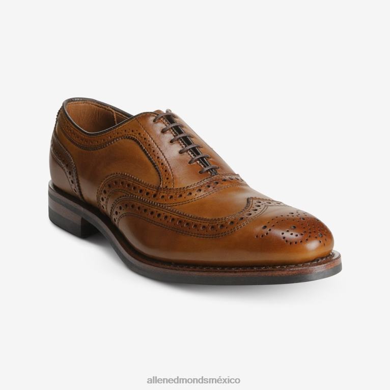 zapato de vestir oxford mcallister wingtip con suela dainite BB60H355 marrón nuez hombresAllen Edmonds