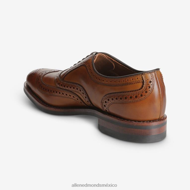 zapato de vestir oxford mcallister wingtip con suela dainite BB60H355 marrón nuez hombresAllen Edmonds