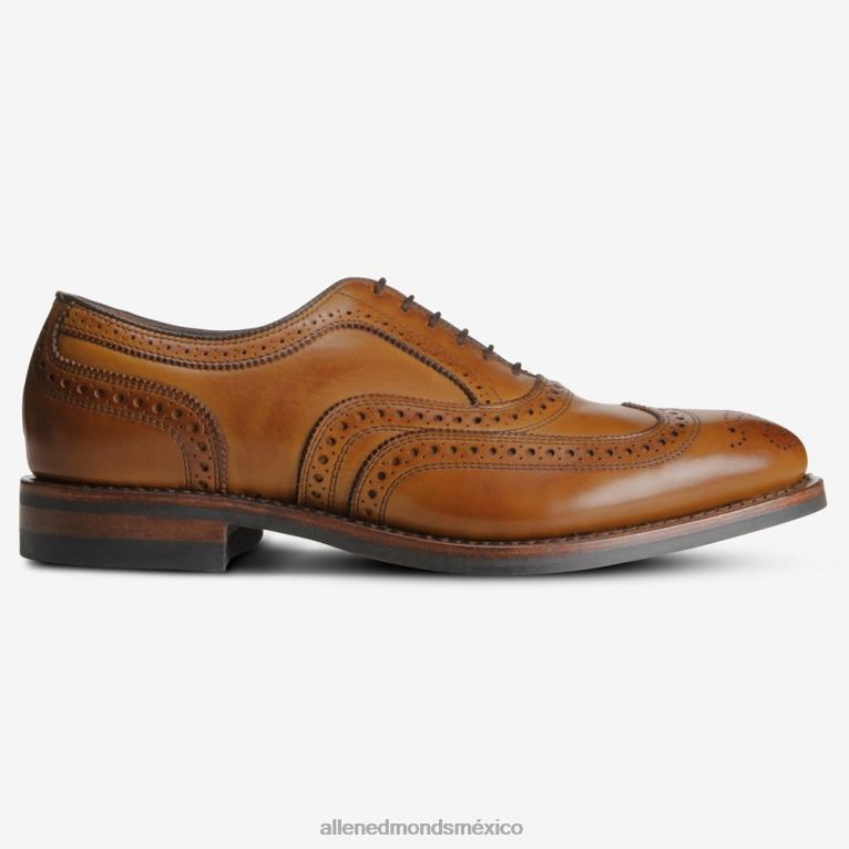 zapato de vestir oxford mcallister wingtip con suela dainite BB60H355 marrón nuez hombresAllen Edmonds