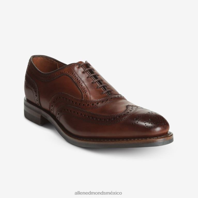 zapato de vestir oxford mcallister wingtip con suela dainite BB60H59 chile oscuro hombresAllen Edmonds