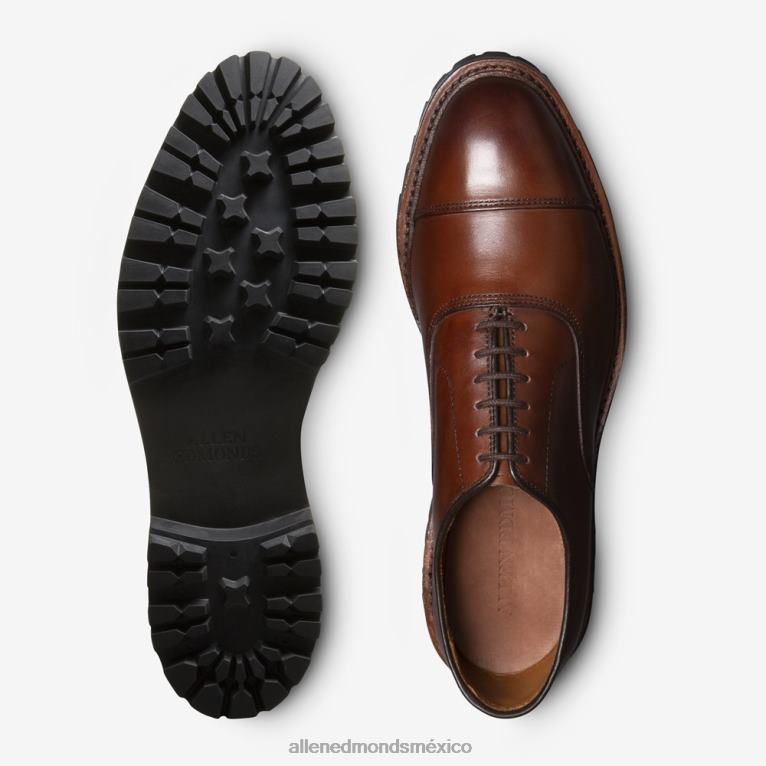 Zapato de vestir Oxford con puntera y suela dentada de Park Avenue BB60H5 chile de cuero hombresAllen Edmonds