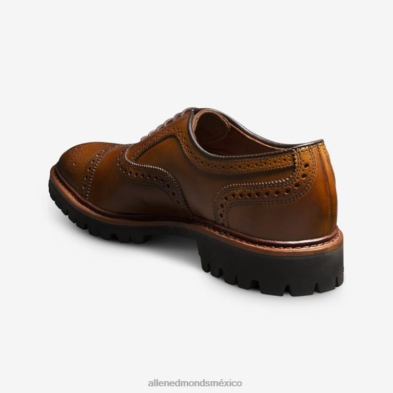 Zapato de vestir oxford con punta de hebra y suela dentada BB60H305 nuez hombresAllen Edmonds