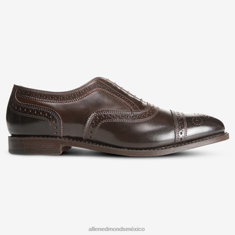 Zapato de vestir oxford cordobés con puntera en concha de hebra BB60H294 marrón cordobés hombresAllen Edmonds