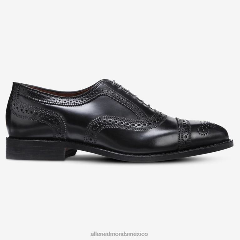 Zapato de vestir oxford cordobés con puntera en concha de hebra BB60H296 cordobés negro hombresAllen Edmonds