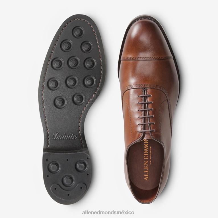 Zapatos Oxford de vestir con puntera en punta y suela dainite de Park Avenue BB60H236 café marrón hombresAllen Edmonds