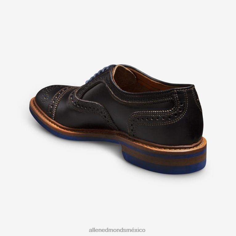 strandmok cap-toe oxford con suela de goma dainite BB60H226 negro hombresAllen Edmonds