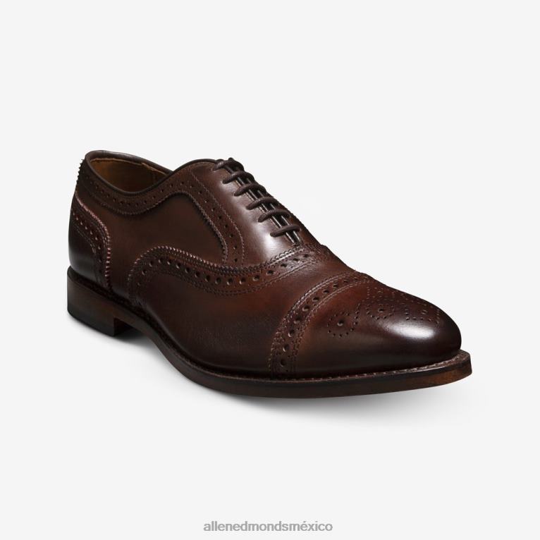 zapato de vestir oxford con puntera BB60H23 caoba hombresAllen Edmonds