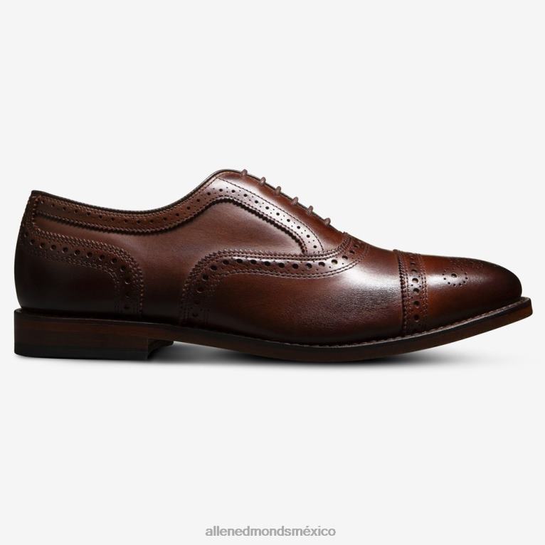 zapato de vestir oxford con puntera BB60H23 caoba hombresAllen Edmonds