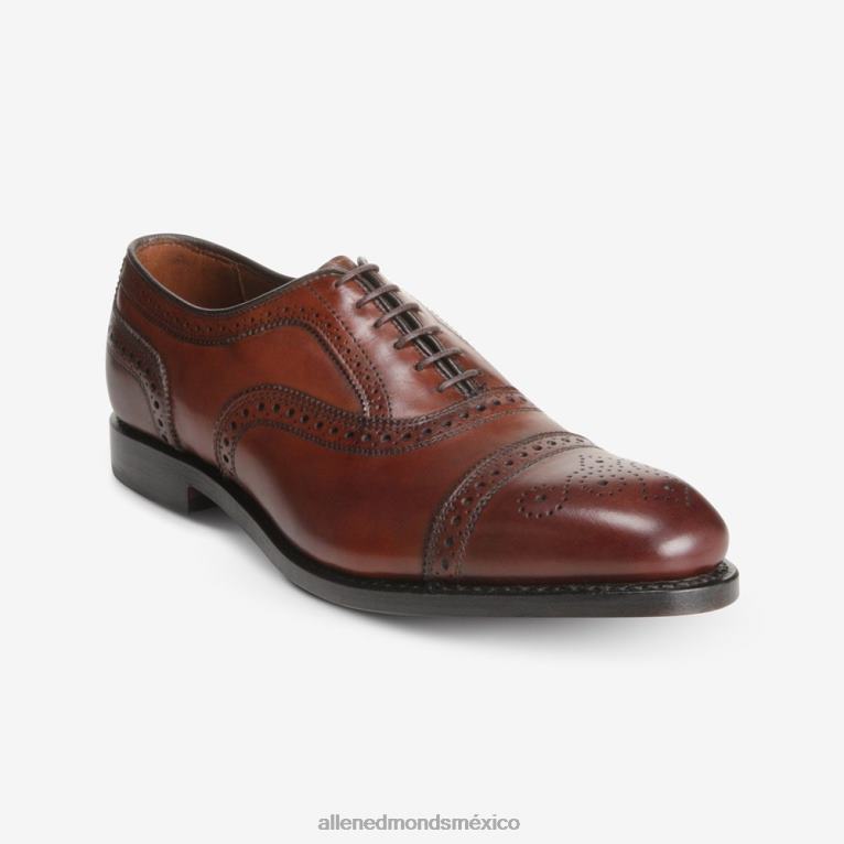 zapato de vestir oxford con puntera BB60H272 chile oscuro hombresAllen Edmonds