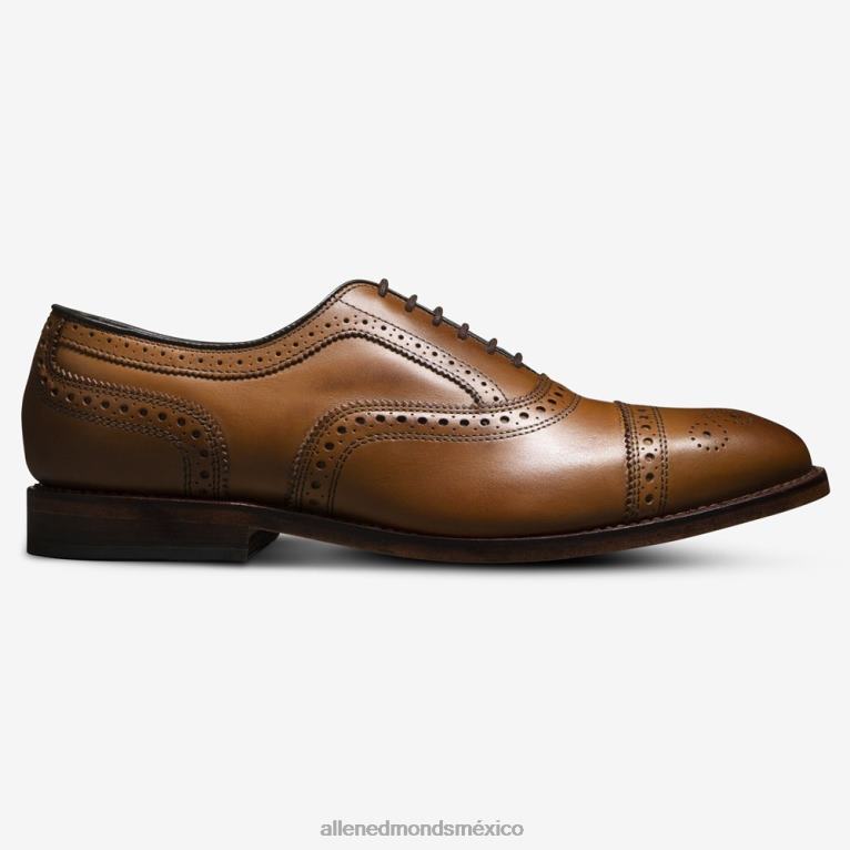 zapato de vestir oxford con puntera BB60H273 marrón nuez hombresAllen Edmonds