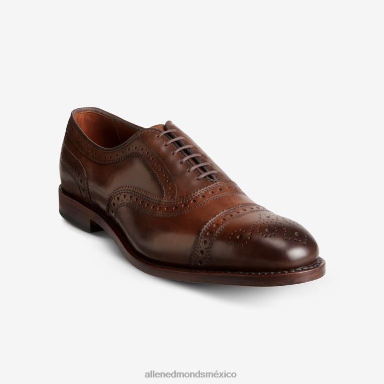 zapato de vestir oxford con puntera BB60H4 cigarro hombresAllen Edmonds - Haga un click en la imagen para cerrar