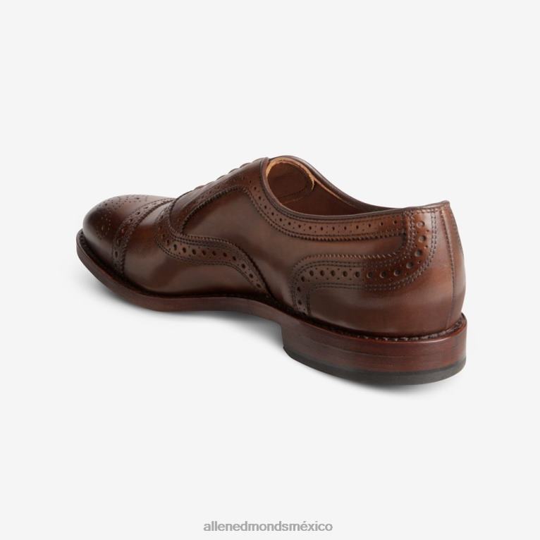 zapato de vestir oxford con puntera BB60H4 cigarro hombresAllen Edmonds