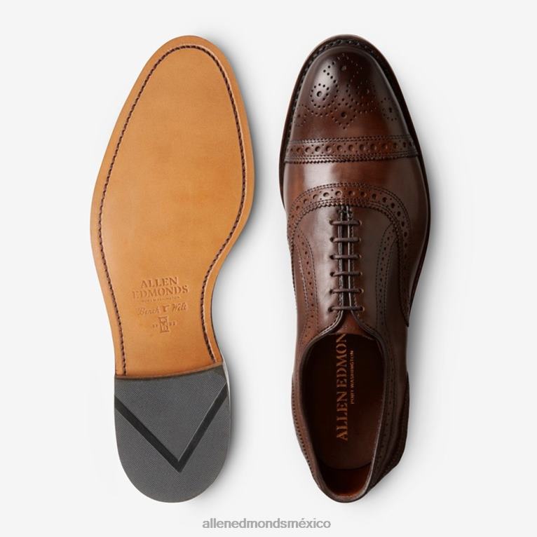 zapato de vestir oxford con puntera BB60H4 cigarro hombresAllen Edmonds