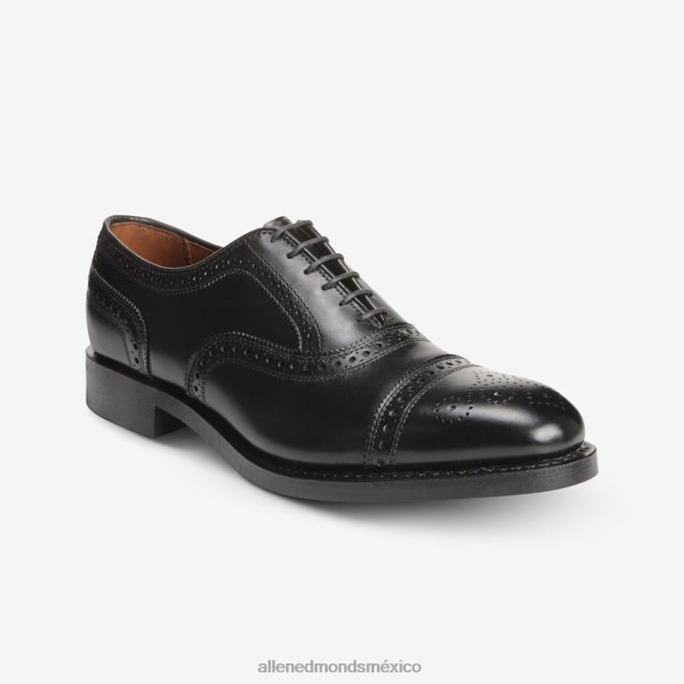 zapato de vestir tipo oxford con puntera en hebra y suela dainite BB60H29 negro hombresAllen Edmonds