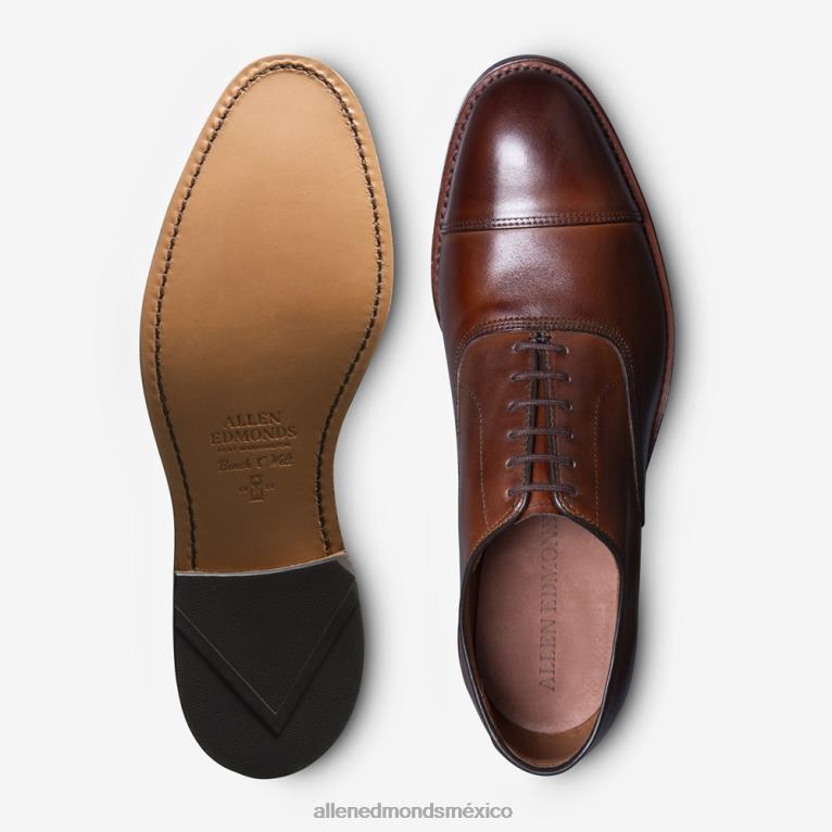 zapatos de vestir oxford con puntera de park avenue BB60H1 chile oscuro hombresAllen Edmonds