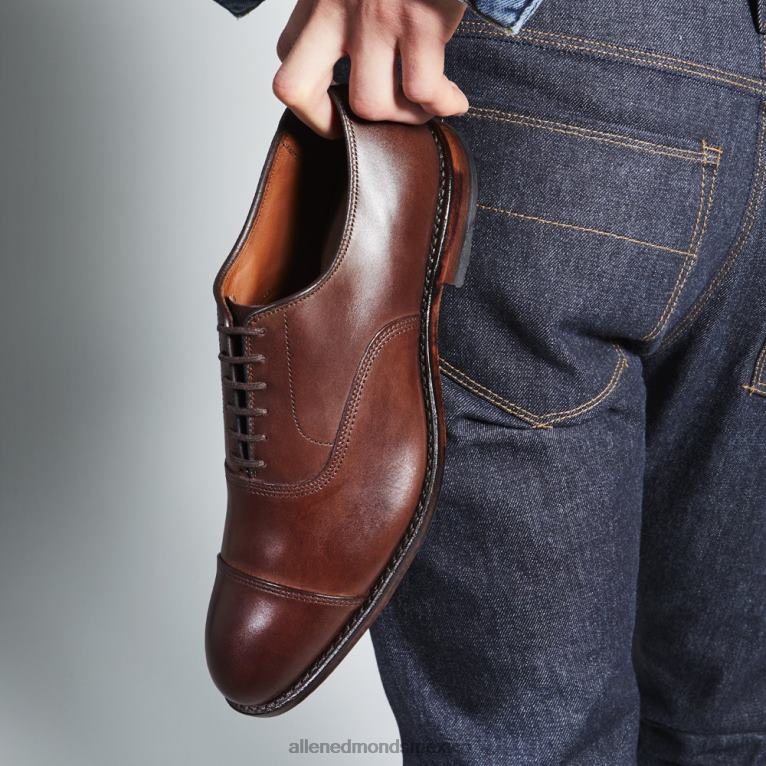 zapatos de vestir oxford con puntera de park avenue BB60H1 chile oscuro hombresAllen Edmonds