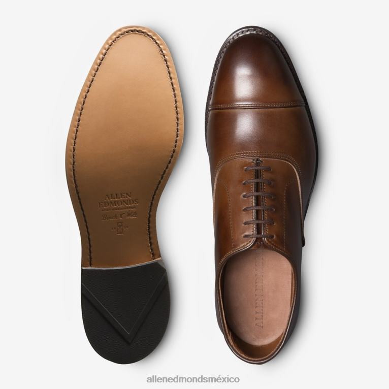 zapatos de vestir oxford con puntera de park avenue BB60H42 café marrón hombresAllen Edmonds