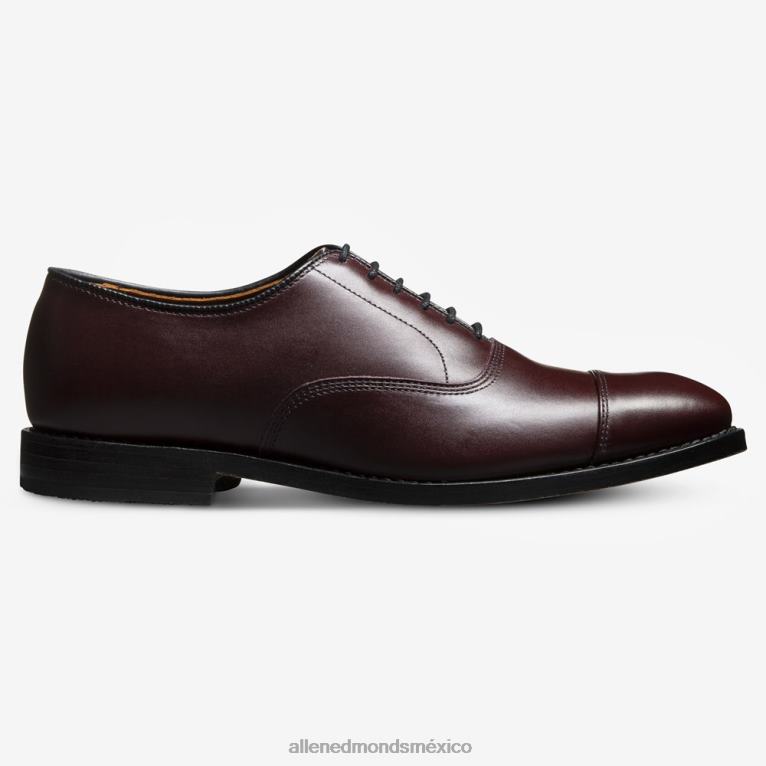 zapatos de vestir oxford con puntera de park avenue BB60H45 cuero burdeos hombresAllen Edmonds