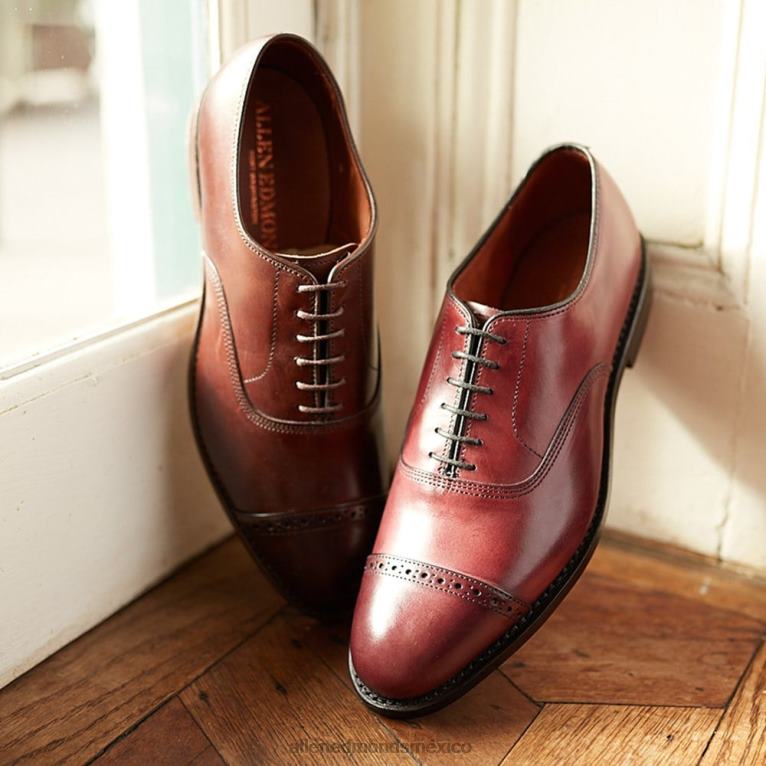 zapatos de vestir oxford con puntera en la quinta avenida BB60H111 sangre de buey hombresAllen Edmonds