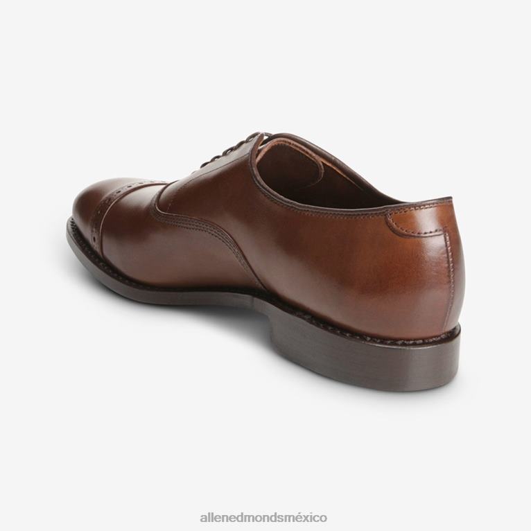 zapatos de vestir oxford con puntera en la quinta avenida BB60H313 café marrón hombresAllen Edmonds