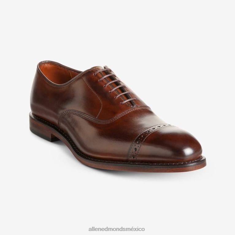 zapatos de vestir oxford con puntera en la quinta avenida BB60H43 caoba hombresAllen Edmonds