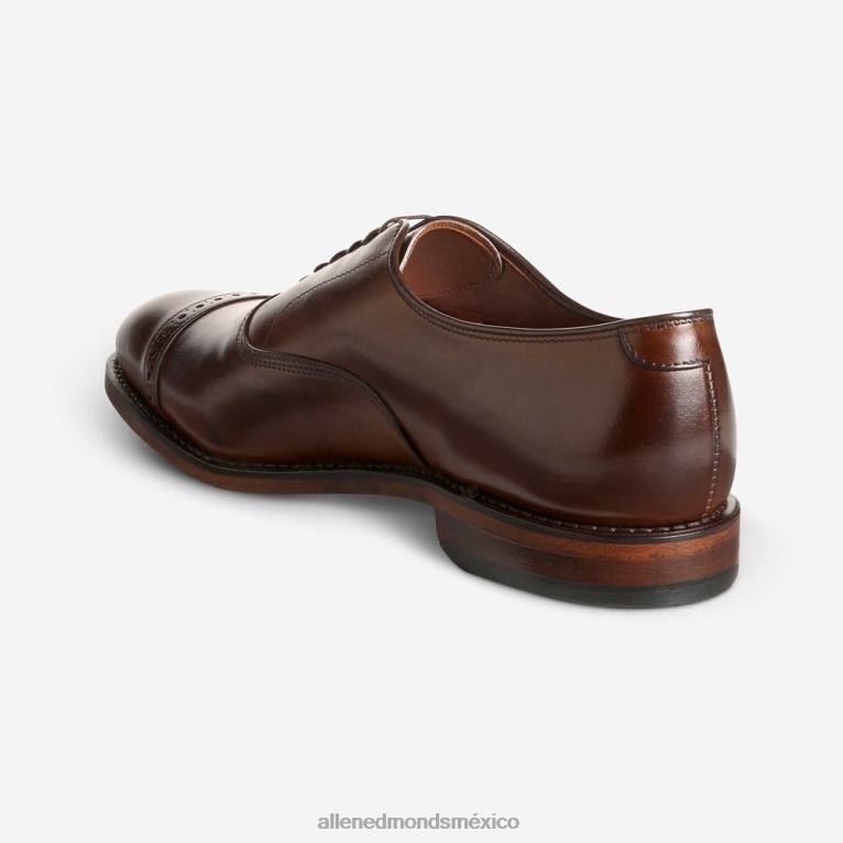 zapatos de vestir oxford con puntera en la quinta avenida BB60H43 caoba hombresAllen Edmonds