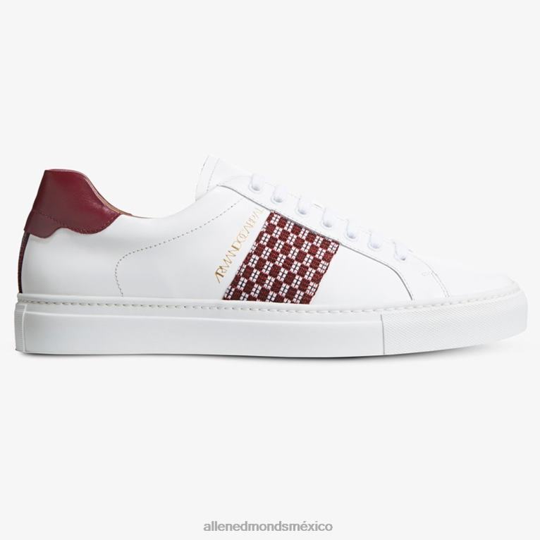 Zapatilla con cordones farim de armando cabral BB60H127 blanco hombresAllen Edmonds