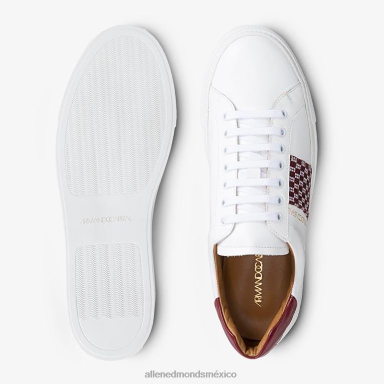 Zapatilla con cordones farim de armando cabral BB60H127 blanco hombresAllen Edmonds