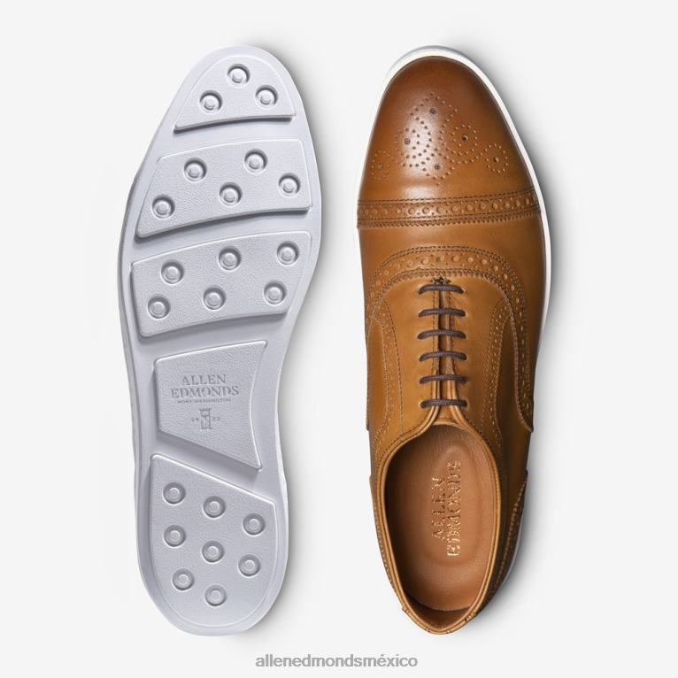 tenis de vestir con tiras oxford BB60H33 marrón nuez hombresAllen Edmonds