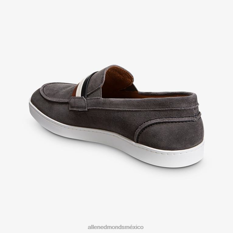 zapatillas randolph sin cordones de ante BB60H269 gamuza gris firma hombresAllen Edmonds