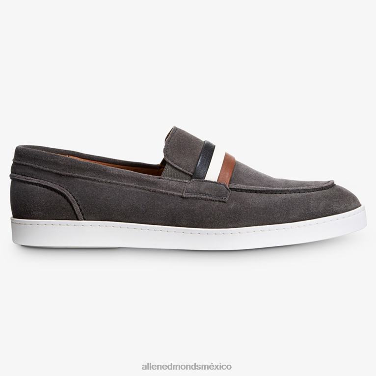 zapatillas randolph sin cordones de ante BB60H269 gamuza gris firma hombresAllen Edmonds