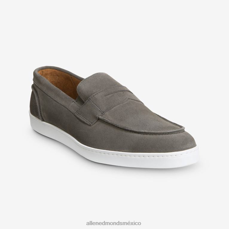 zapatillas randolph sin cordones de ante BB60H270 ante gris hombresAllen Edmonds