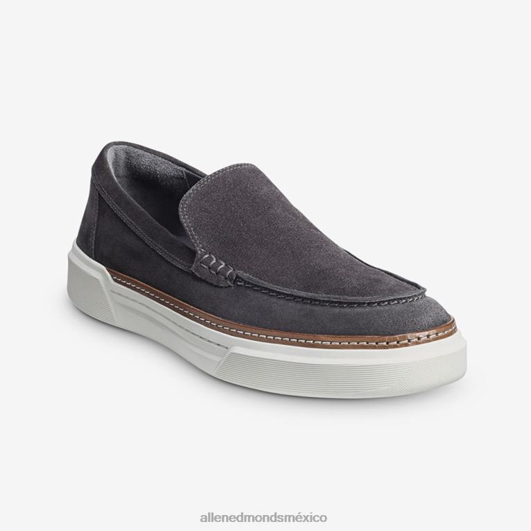 zapatillas venecianas sin cordones burke BB60H458 ante gris hombresAllen Edmonds