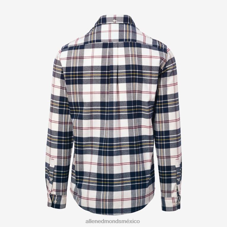 camisa a cuadros de sastre barbour ronan BB60H221 cuadros blancos unisexoAllen Edmonds