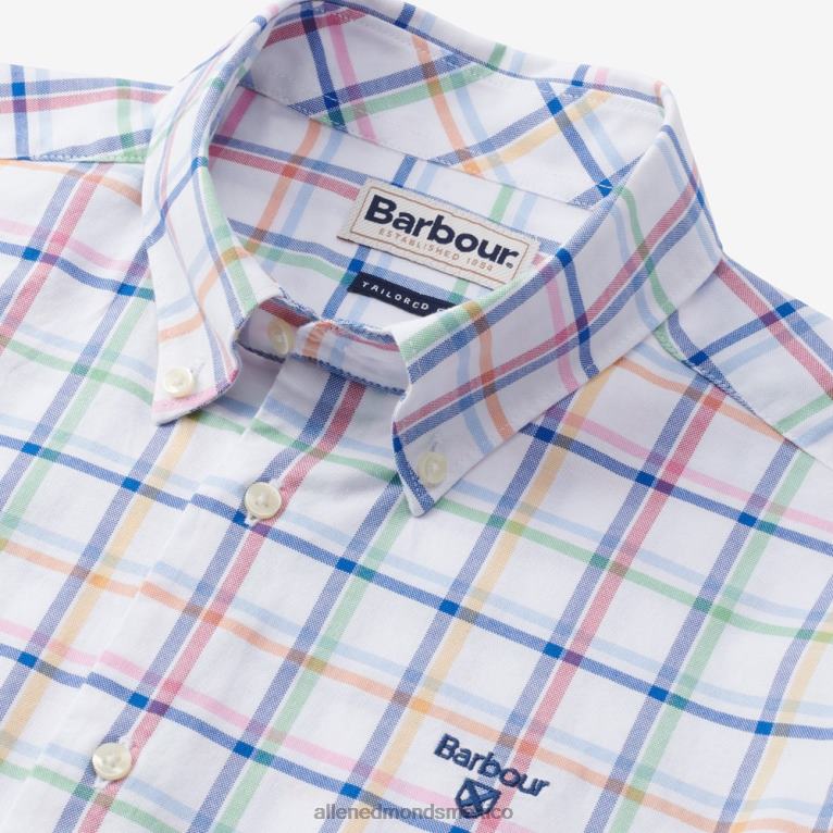 camisa barbour crantock BB60H227 cielo azul unisexoAllen Edmonds