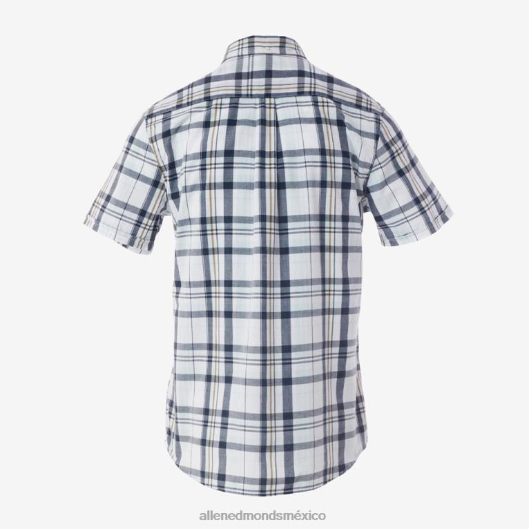 camisa de manga corta furniss de barbour BB60H220 blanco unisexoAllen Edmonds