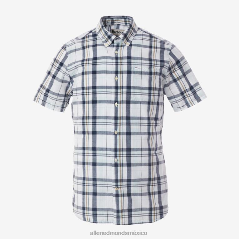 camisa de manga corta furniss de barbour BB60H220 blanco unisexoAllen Edmonds