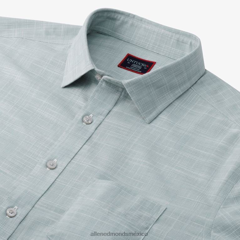 camisa de manga larga untuckit avellino BB60H504 verde unisexoAllen Edmonds - Haga un click en la imagen para cerrar