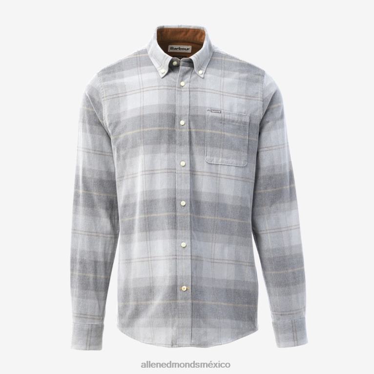 camisa de vestir barbour blair BB60H209 gris unisexoAllen Edmonds