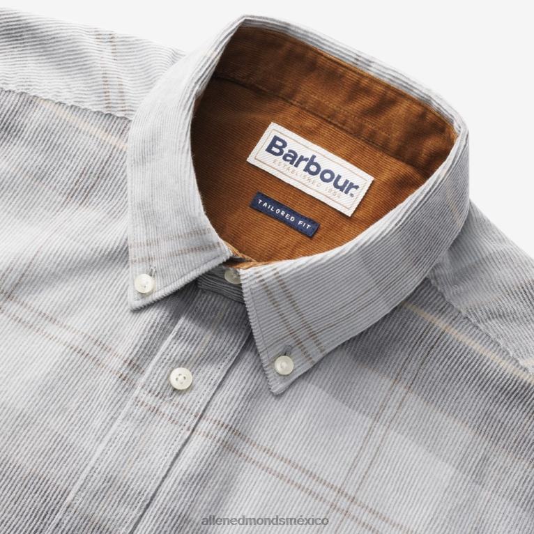 camisa de vestir barbour blair BB60H209 gris unisexoAllen Edmonds