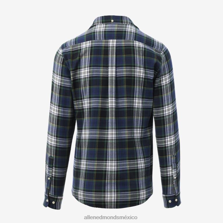 camisa de vestir barbour crossfell BB60H219 azul unisexoAllen Edmonds